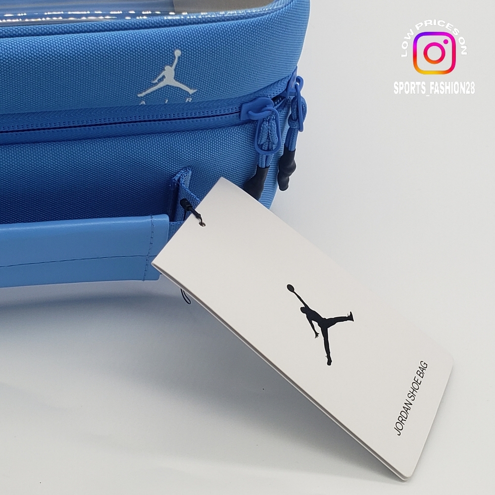 Nike Air Jordan Shoe Bag Box University North Carolina Blue 9A0776 B9F NWT Unc - Picture 6 of 6